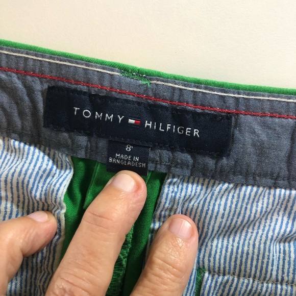 Tommy Hilfiger Kelly Green, Chino Pants, Straight Leg, Preppy Cotton, Women’s 8 - Picture 4 of 17